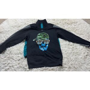 2 piece size Large Boys Sweater Bundle by Hanes and the North Face